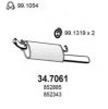 OPEL 852885 End Silencer